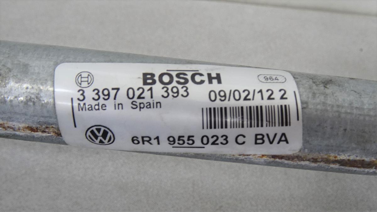 VW Polo 6R Wischergestänge vorn 6R1955023C 3397021393 Bj2012